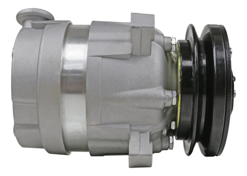 Compressor Delphi V5 Volvo Escavadeira 1A 130mm, 12v [importado]