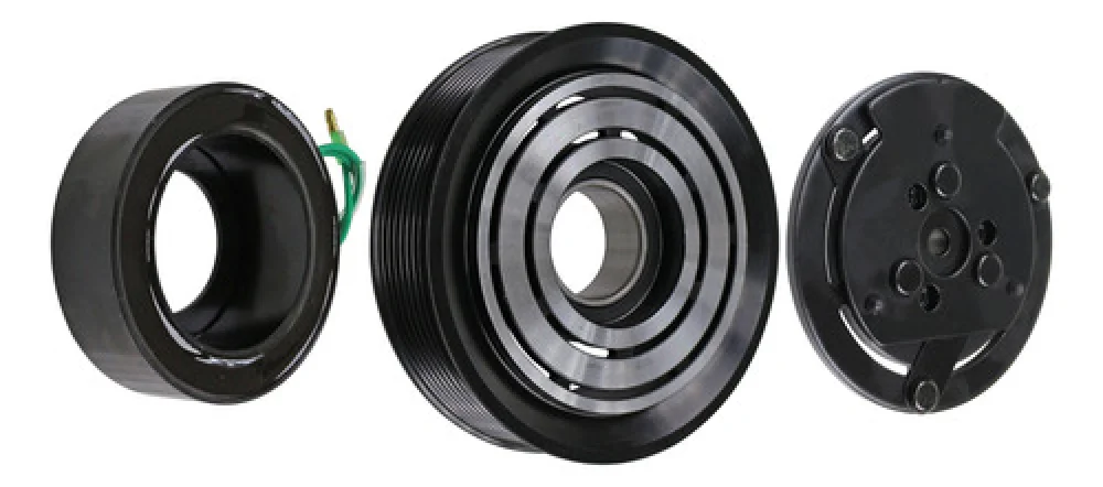 Conjunto de Embreagem Sanden SD7H15 Volvo 8pk 136mm 24v [importado]