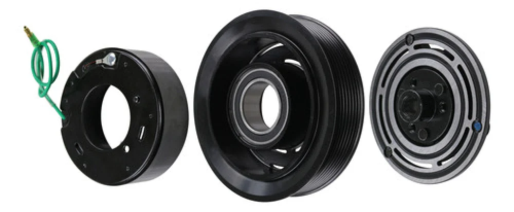 Conjunto de Embreagem Sanden SD7H15 Volvo 8pk 136mm 24v [importado]