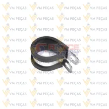 Abraçadeira de Aço / Borracha 19x27 para Mangueira 12mm