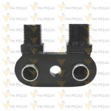 Adaptador para Saida do Compressor Sanden Sd7h15 [Aço] [Vertical 8x10]