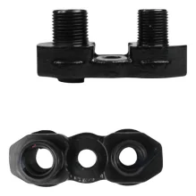 Adaptador para Saida do Compressor Sanden Sd7h15 Flex [Horizontal 8x10]