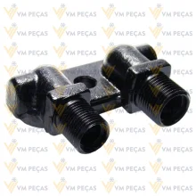 Adaptador para Saida do Compressor Sanden Sd7h15 Flex [Vertical 8x10] [importado]
