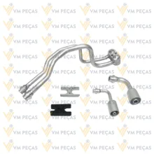 Adaptador para Valvula de Expansao Fiat Palio Fire, Siena, Strada Fire 2001>, Doblo, Punto/Komatsu Pa Carregadeira [Kit]