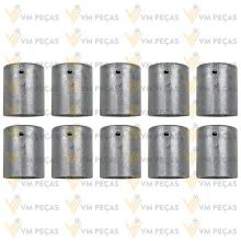 Clip Aluminio 10mm [Pacote com 10 Peças]