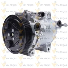 Compressor Calsonic Nissan Frontier 2.5 7pk 132mm 2008 a 2012