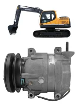 Compressor Delphi V5 Hyundai Trator LS, Trator 1A 12v [importado]