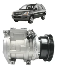 Compressor Denso 10PA15 Kia Sportage 2004> 16v 4pk 127mm [importado]