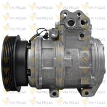 Compressor Denso 10PA17 Hyundai Tucson 2007> /Kia Sportage 2007> 2.0, 2.7 8v Gasolina 6pk 128mm [importado]