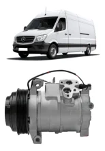 Compressor Denso 10S17 MB Sprinter 415, 515 2012> [Lado Esquerdo] [importado]