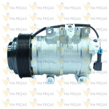 Compressor Denso 10SRE18C John Deere Trator 5078E 8pk 126mm 12v [importado]