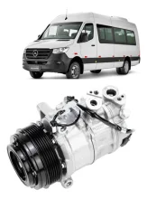 Compressor Denso 6SAS14C MB Sprinter 314, 416, 516 2020 a 2022 6pk [importado]