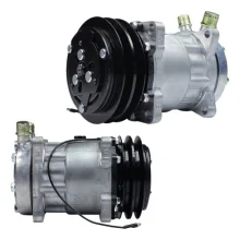 Compressor Sanden SD7H15, Orelha, 2A, 12v, Vertical 8x10 [importado]