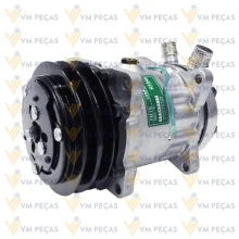 Compressor Sanden SD7H15, Orelha, 2A, 24v, Vertical 8x10 [importado]