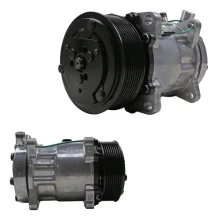 Compressor Sanden SD7H15, Orelha, 8pk, 24v, Vertical [importado]