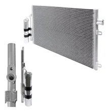 Condensador Renault Logan, Sandero >2013, Clio, Kangoo [Saida Lisa]