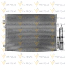 Condensador Renault Logan, Sandero >2013, Clio, Kangoo [Saida Lisa]