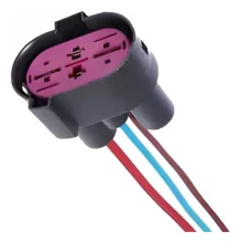 Conector para Resistencia do Eletroventilador Chevrolet Meriva [4 Vias] [Rainha]