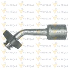 Conexao Block Fiting Aluminio 10x45 [com Clip]