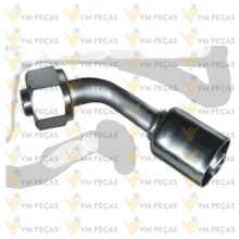 Conexao Oring Aluminio 10x45 [com Clip]