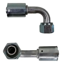 Conexao Oring Aluminio 10x90 [com Clip]