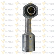 Conexao Oring Aluminio 10x90 [com Clip]