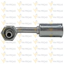 Conexao Oring Aluminio 6x90 [com Clip]