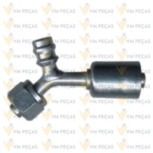 Conexao Oring Aluminio 8x45 com Ventil R134 [com Clip]