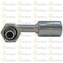 Conexao Oring Aluminio 8x90 [com Clip]