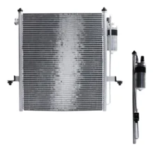 Condensador Mitsubishi L200 Triton Gasolina V6, Diesel 2007 a 2011, Pajero Dakar