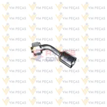 Conexao Radial Aluminio 12x45 [com Clip]