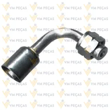 Conexao Radial Aluminio 6x90 [com Clip]