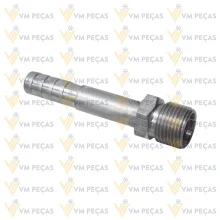 Conexao Rosca Externa Aluminio 10 Reta
