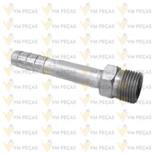 Conexao Rosca Externa Aluminio 8 Reta