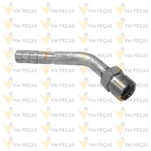 Conexao Rosca Externa Aluminio 8x45