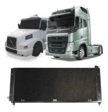 Condensador Volvo FH, NH 1998> [Adaptaçao] [Saida Rosca]