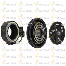 Conjunto de Embreagem Renault Kwid 1.0 3pk 132mm [para Compressor Original] [importado]