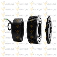 Conjunto de Embreagem Sanden SD5H14 8pk 123mm 12v [importado]