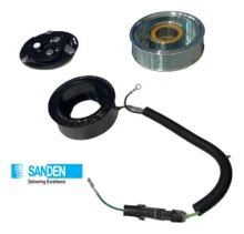 Conjunto de Embreagem Sanden SD7H15 8pk 12v [Original] [Sanden Americano]