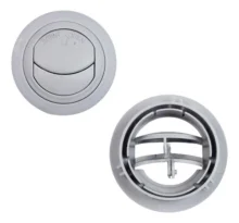 Difusor de Ar Redondo [Cinza] [76x60]