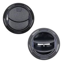 Difusor de Ar Redondo [Preto] [071mm] [1,5 Polegadas] [026]