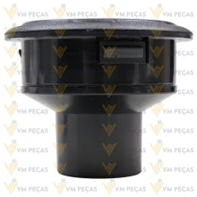 Difusor de Ar Redondo [Preto] [071mm] [1,5 Polegadas] [026]