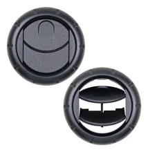 Difusor de Ar Redondo [Preto] [071mm]