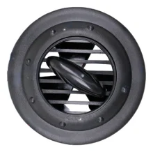 Difusor de Ar Redondo [Preto] [088mm]