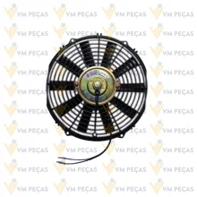 Eletroventilador Universal 12" 12v [Pa Reta]