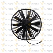 Eletroventilador Universal 14" 12v [Pa Reta]