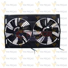 Eletroventilador Universal com Defletor 10" 24v [Pa em S] [Duplo]