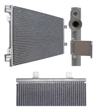 Condensador Ford Fiesta >2001, Ka 2008 a 2014, Jeep Troler