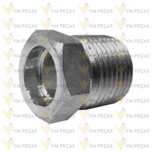 Espigao Rosca Externa Aluminio 10mm