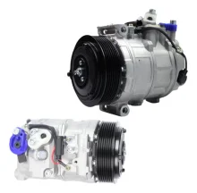 Compressor Denso 7SEU MB Sprinter, C200 / Land Rover Discovery /Porsche Panamera, VW Touareg V8 7pk 12v [importado]